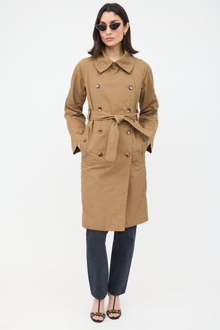 Saint Laurent Belted Trench Coat