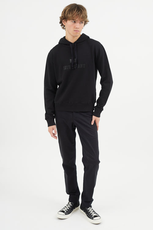 Saint Laurent Black Bad Lieutenant Hoodie