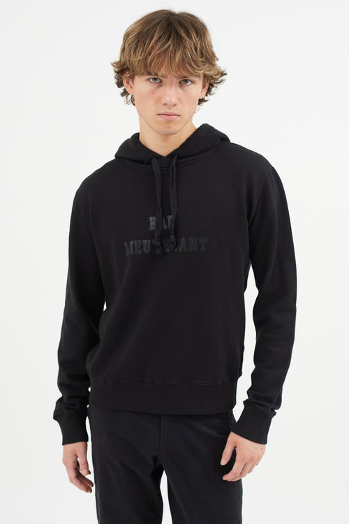 Saint Laurent Black Bad Lieutenant Hoodie