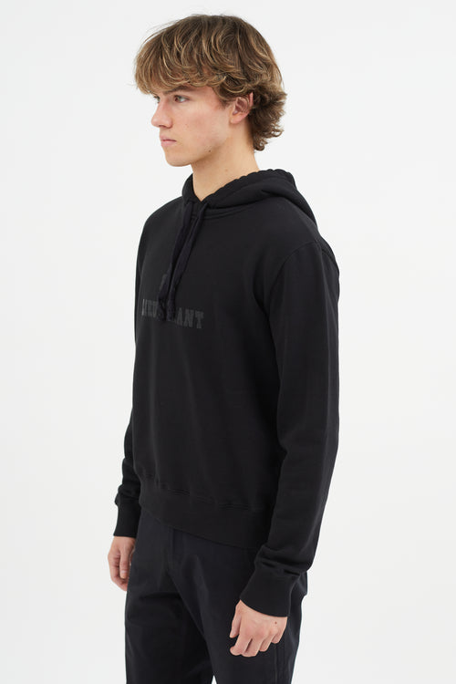 Saint Laurent Black Bad Lieutenant Hoodie