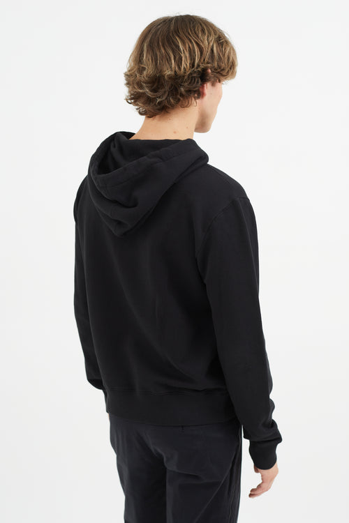 Saint Laurent Black Bad Lieutenant Hoodie