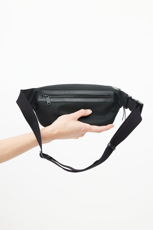 Saint Laurent Black City Nylon Waist Bag