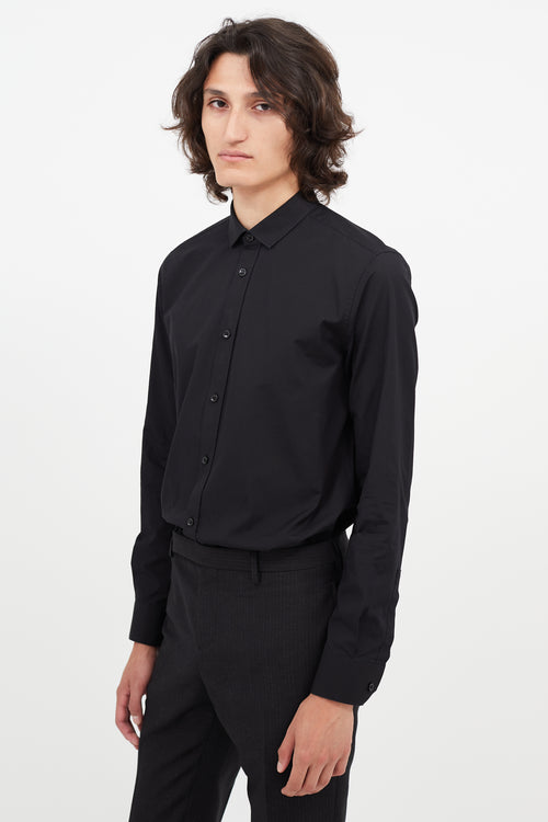 Saint Laurent Black Long Sleeve Shirt