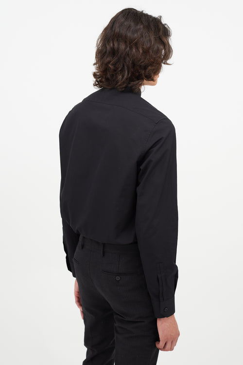 Saint Laurent Black Long Sleeve Shirt