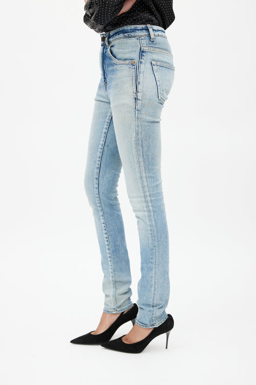 Saint Laurent Blue D05 Skinny Denim Jeans