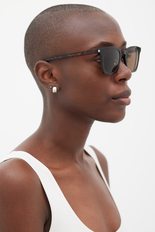 Saint Laurent Brown Square SL138/F Sunglasses