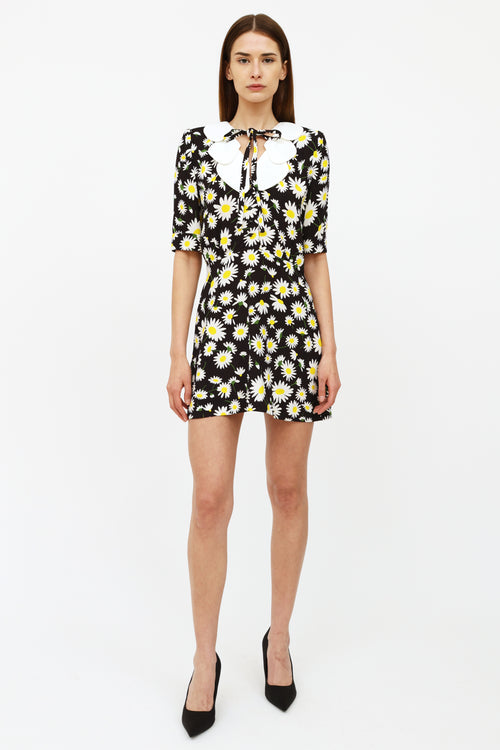 Saint Laurent Daisy Mini Dress