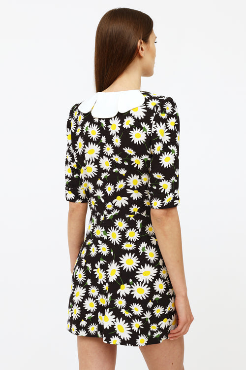 Saint Laurent Daisy Mini Dress