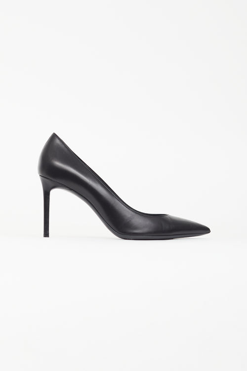 Saint Laurent Black Anja 105 Pump