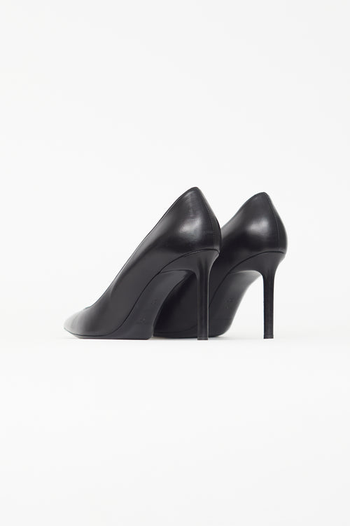 Saint Laurent Black Anja 105 Pump