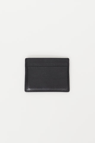 Saint Laurent Black Tiny Cassandre Cardholder