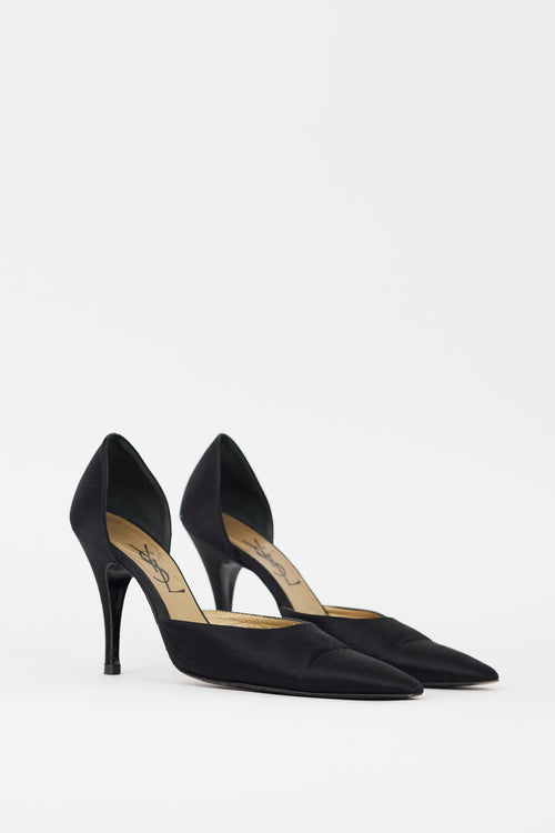 Saint Laurent Black Satin D
Orsay Pump