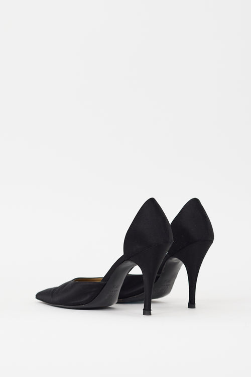 Saint Laurent Black Satin D
Orsay Pump