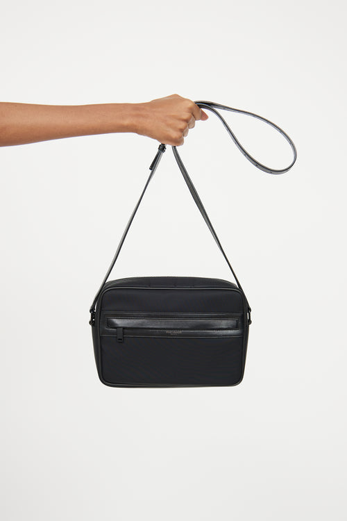 Saint Laurent Black Nylon Camera Bag