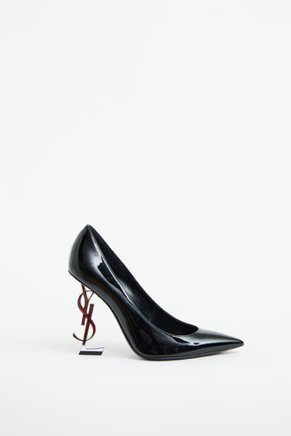 Black Patent Opyum Pump