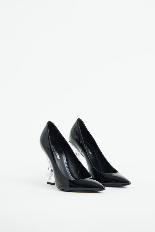 Black Patent Opyum Pump