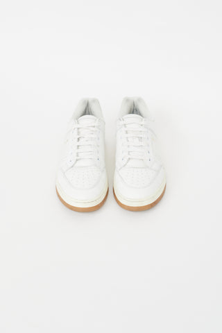 Saint Laurent White SL61 Leather Sneaker