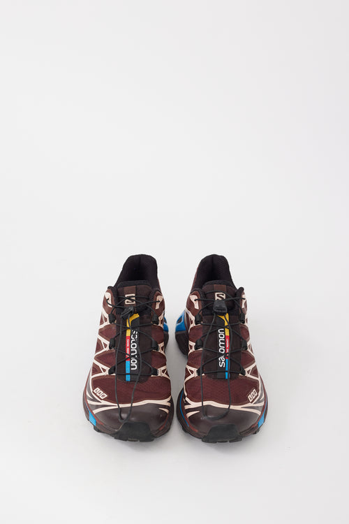 Salomon Red 
Multicolour S-Lab XT 6  Sneaker