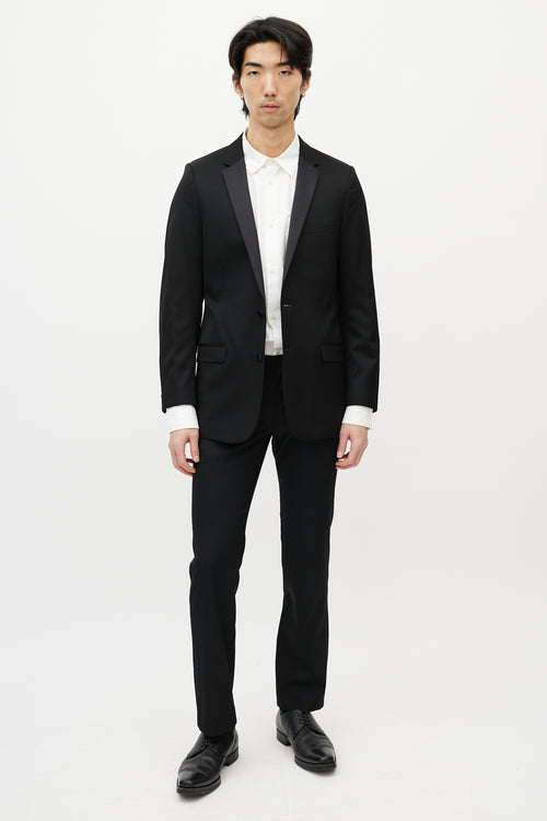 Sandro Black Wool Blazer