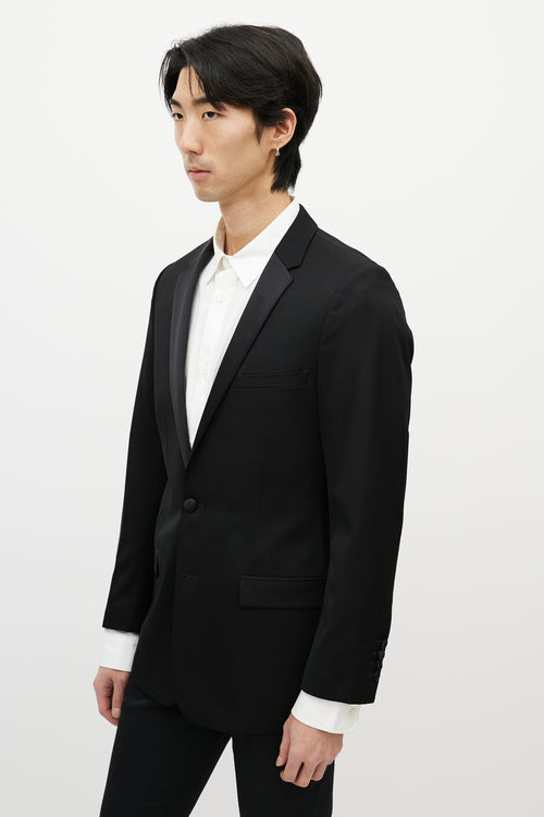 Sandro Black Wool Blazer