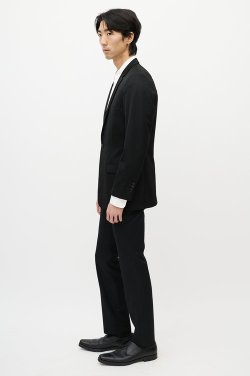 Sandro Black Wool Blazer