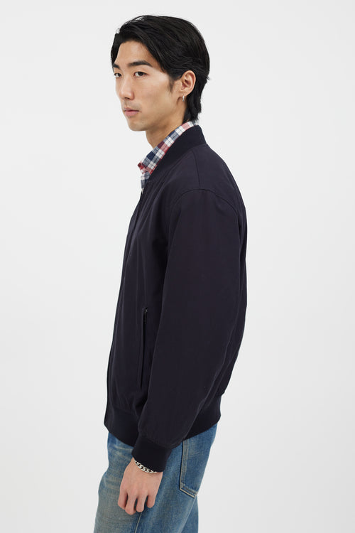 Sandro Navy Bomber Jacket