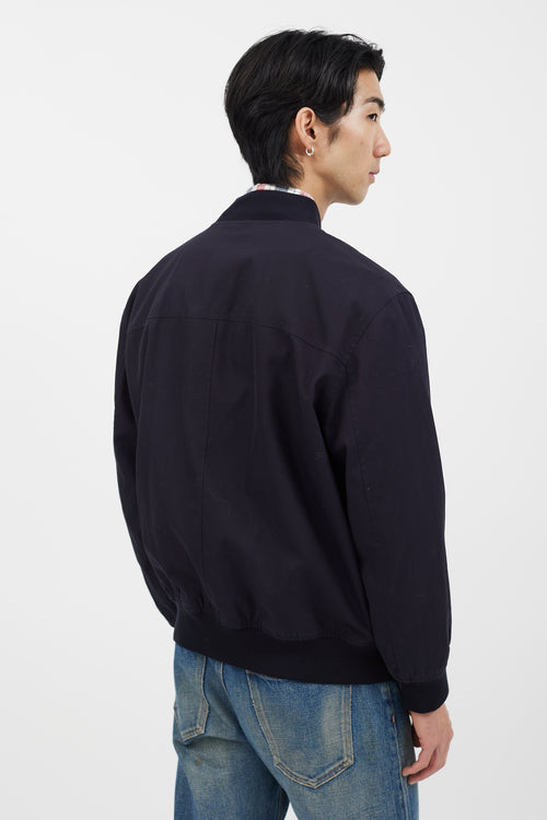 Sandro Navy Bomber Jacket