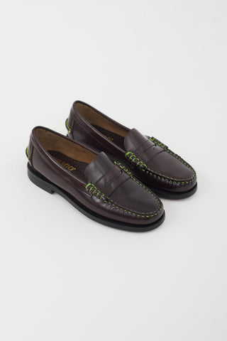 Sebago X Philosophy di Lorenzo Serafini Brown Penny Loafer