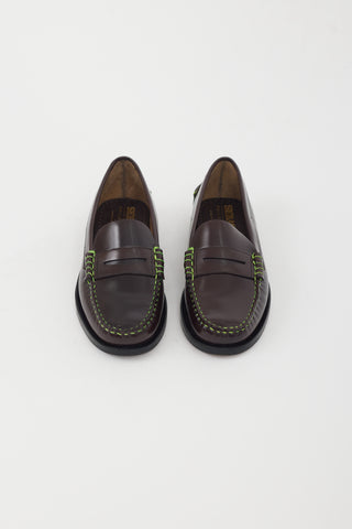 Sebago X Philosophy di Lorenzo Serafini Brown Penny Loafer