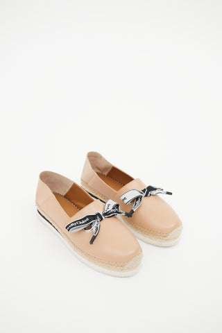  See by Chloé Beige Leather Espadrille