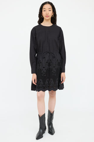 Lace Panel Dress