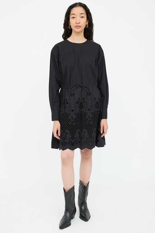 Lace Panel Dress