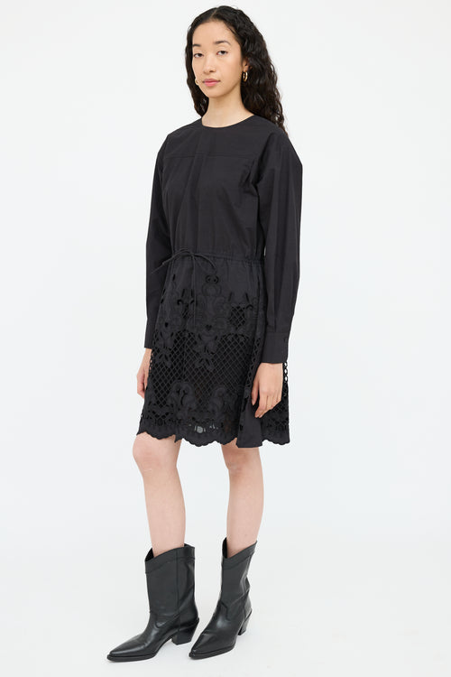 Lace Panel Dress