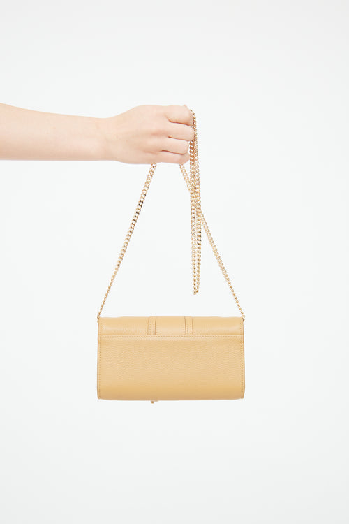 See by Chloé Brown Leather Hana Chain Bag