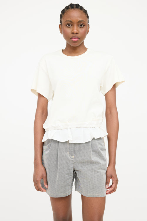 See By Chloé Cinch Ruffle Layer Top