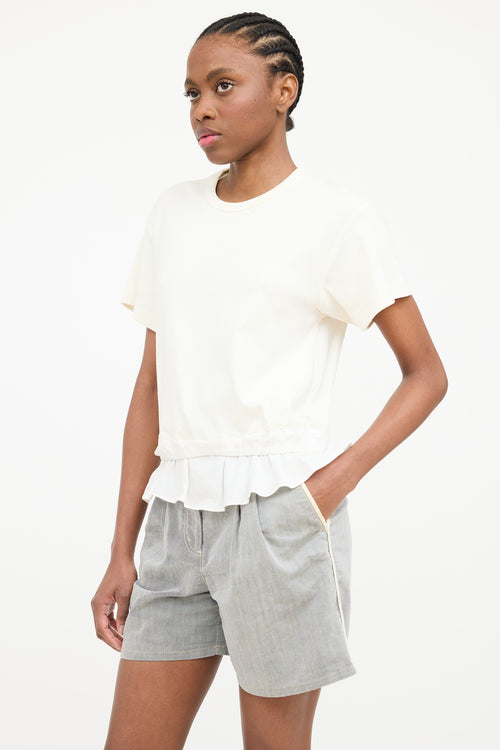 See By Chloé Cinch Ruffle Layer Top