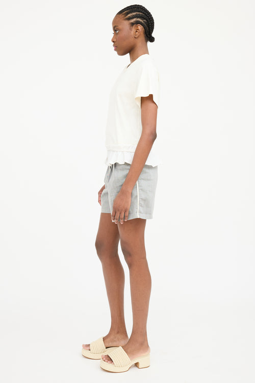 See By Chloé Cinch Ruffle Layer Top