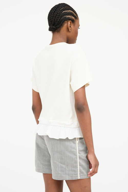 See By Chloé Cinch Ruffle Layer Top