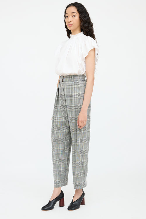 See By Chloé Black 
White Check Pant