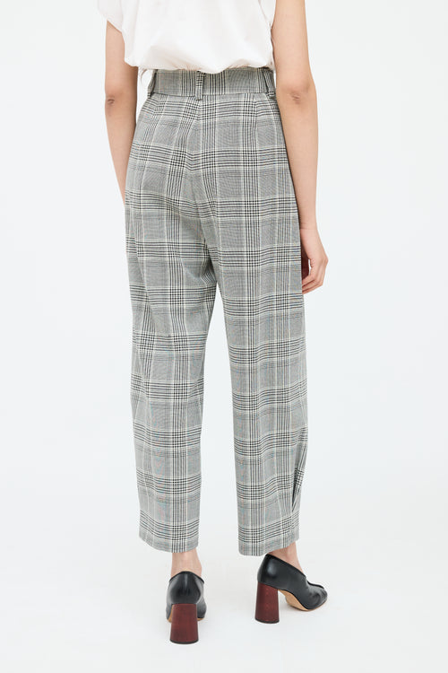 See By Chloé Black 
White Check Pant