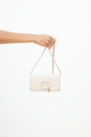 See by Chloé Beige Hana Wallet On Chain