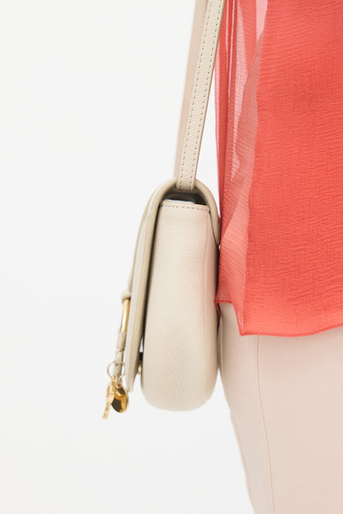 See by Chloé Beige Leather Hana Crossbody Bag