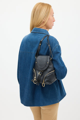 See by Chloé Black Leather Olga Backpack