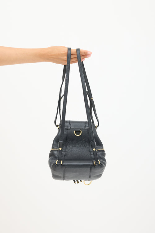 See by Chloé Black Leather Olga Backpack