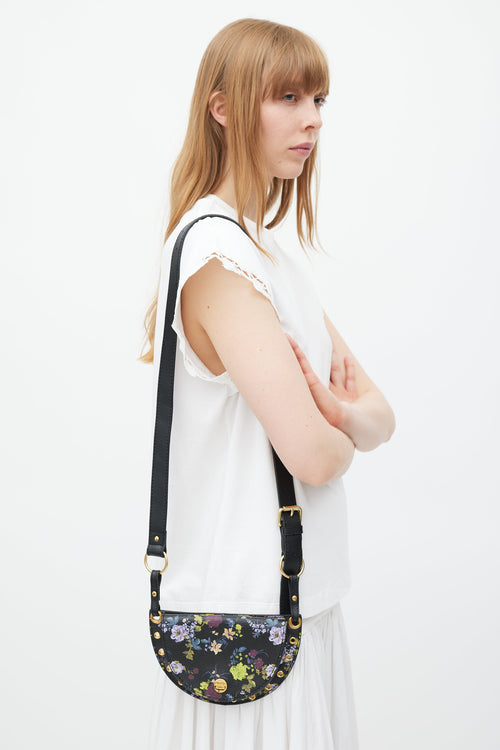 See by Chloé Black 
Multicolour Kriss Floral Leather Bag