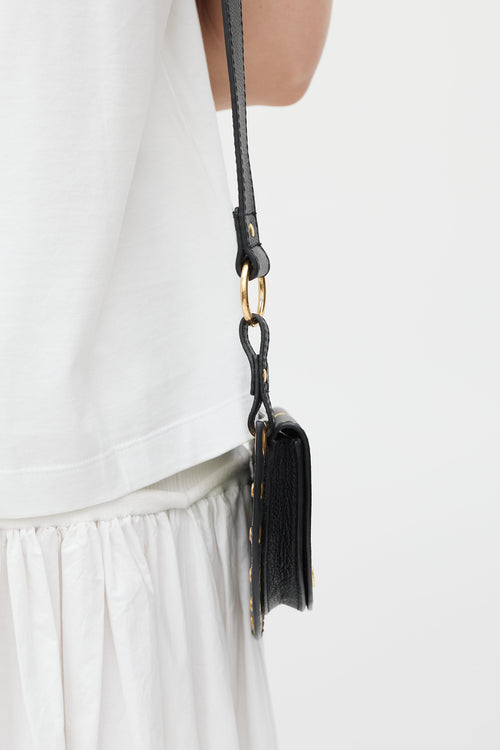 See by Chloé Black 
Multicolour Kriss Floral Leather Bag