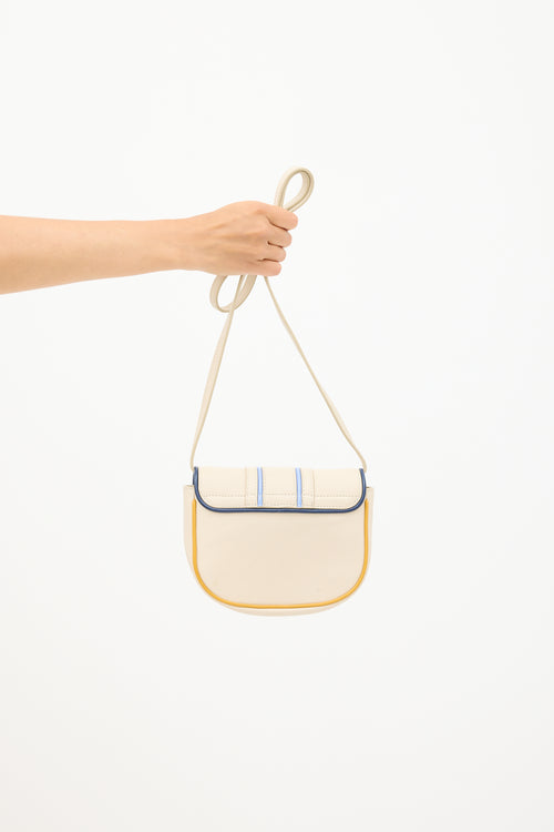 See by Chloé Beige 
Multicolour Leather Hana Crossbody Bag