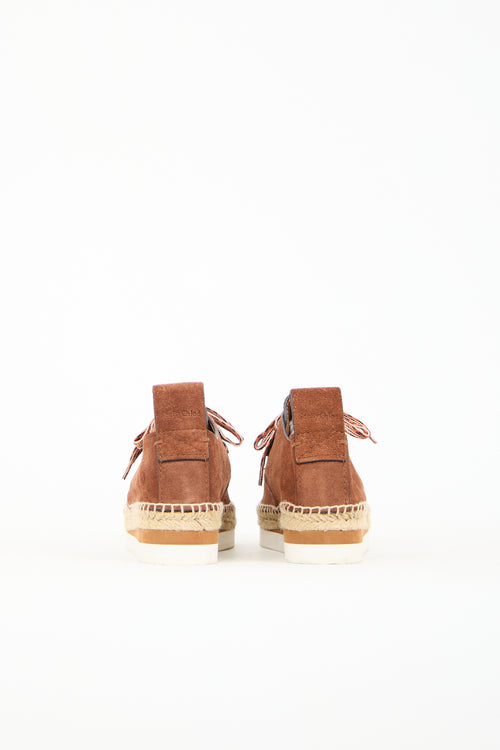 See by Chloé Suede Espadrille  Sneaker