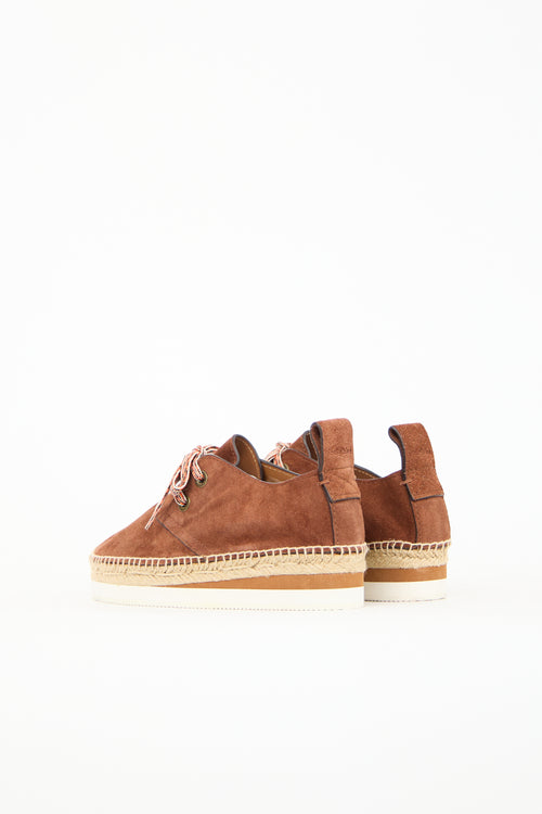 See by Chloé Suede Espadrille  Sneaker