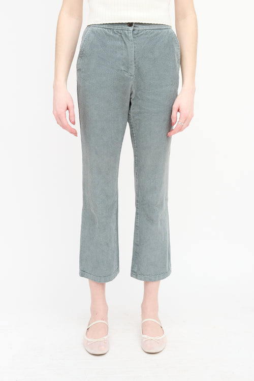 See By Chloè Pleated Corduroy Trousers